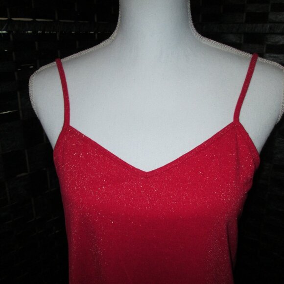 I.N.C. International Concepts 2-Pc. Sparkle Robe & Chemise Set Infrared NWT - Picture 4 of 10